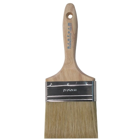 Proform 4" Straight White China Bristle, Paint Brush CB4.0X